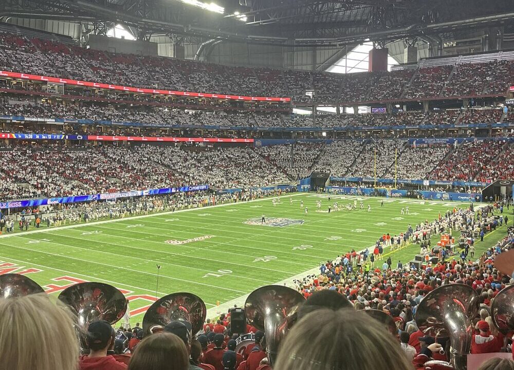 Ole Miss vs Penn State, 2023 Peach Bowl, Mercedes Benz Stadium, Atlanta